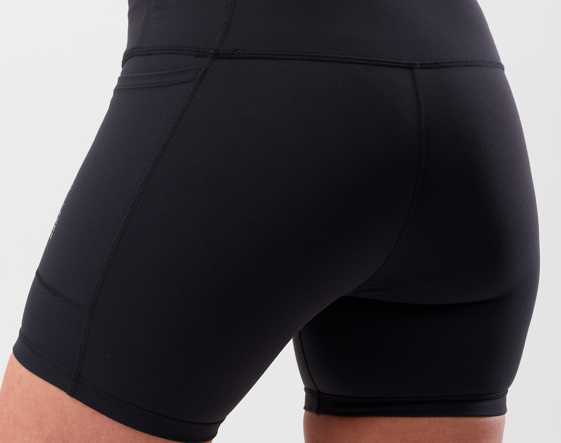 Close up view of the beautiful soft 4 way stretch fabric